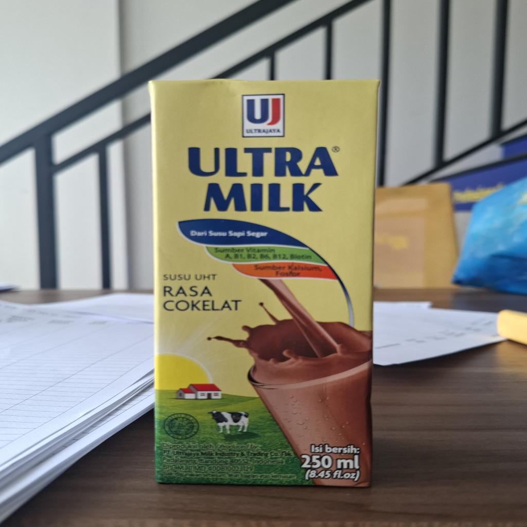 ULTRAMILK COKLAT 250ML DINGIN